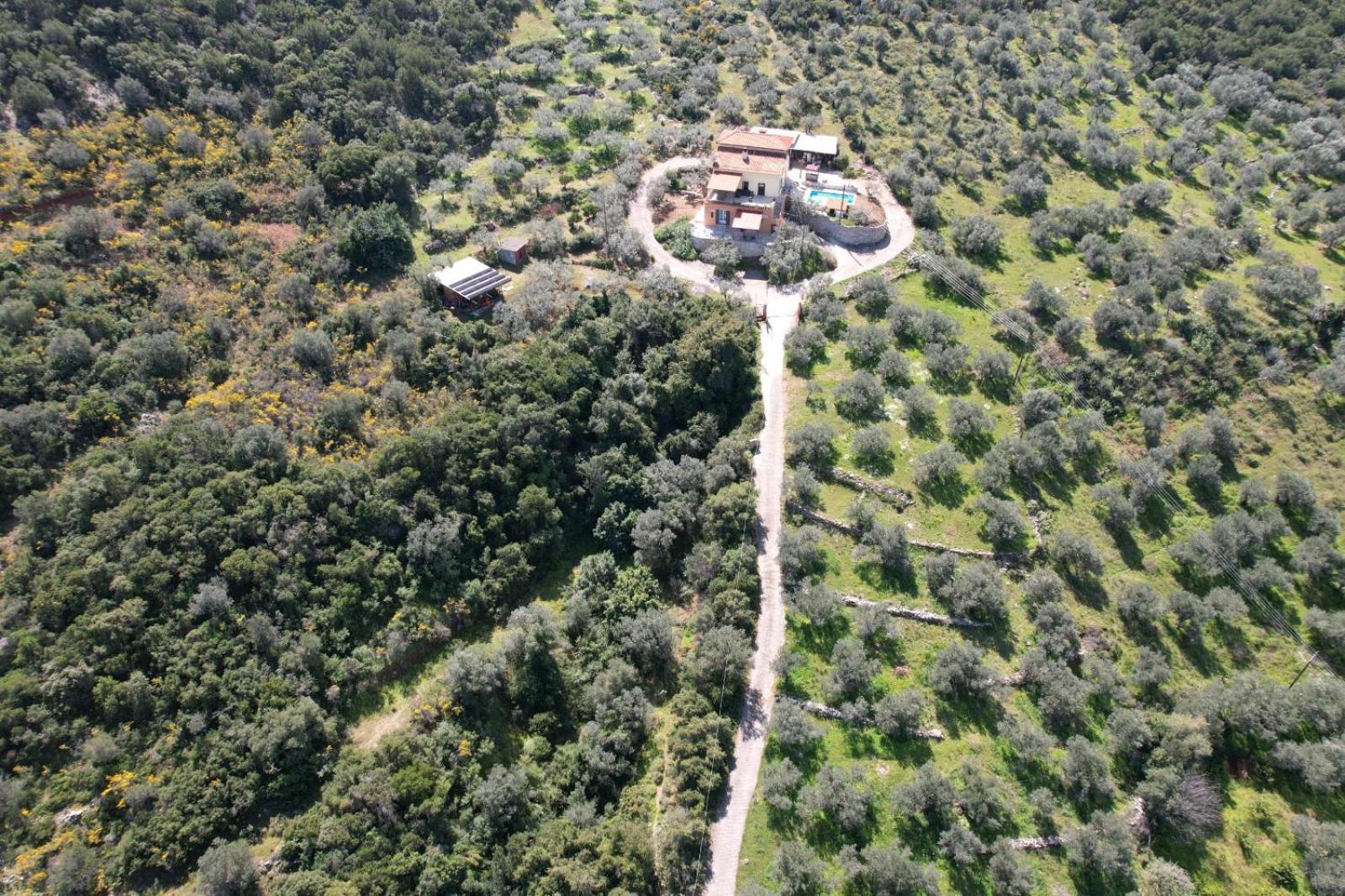 Orange Apartments Epano Epidhavros Bagian luar foto